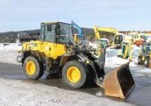 Gumikerekes homlokrakodók Komatsu WA 150
