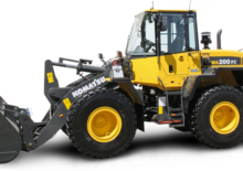 Gumikerekes homlokrakodók Komatsu WA200PZ-6
