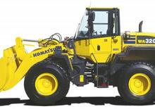 Gumikerekes homlokrakodók Komatsu WA320-3 active