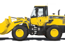 Gumikerekes homlokrakodók Komatsu WA320-6