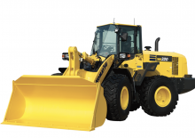 Gumikerekes homlokrakodók Komatsu WA320-7