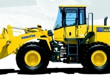 Gumikerekes homlokrakodók Komatsu WA380-1