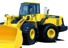Gumikerekes homlokrakodók Komatsu WA470-6A
