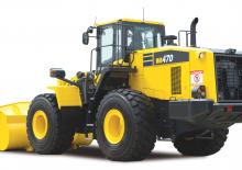 Gumikerekes homlokrakodók Komatsu WA470-7