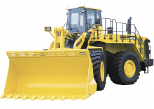 Gumikerekes homlokrakodók Komatsu WA600-6