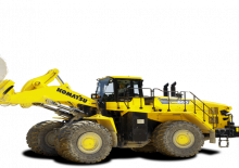 Gumikerekes homlokrakodók Komatsu WA600-8