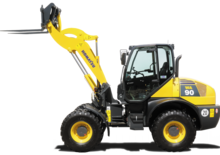 Gumikerekes homlokrakodók Komatsu WA90-6