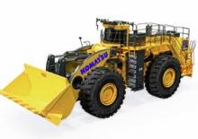 Gumikerekes homlokrakodók Komatsu WE1850