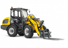 Gumikerekes homlokrakodók Wacker Neuson WL54