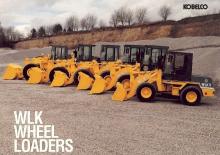 Gumikerekes homlokrakodók Kobelco WLK45