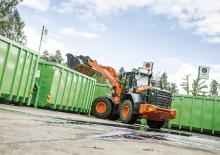 Gumikerekes homlokrakodók Hitachi ZW 180-5 PL