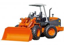 Gumikerekes homlokrakodók Hitachi ZW100-G