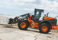 Gumikerekes homlokrakodók Hitachi ZW150PL-5