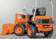 Gumikerekes homlokrakodók Hitachi ZW20