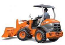Gumikerekes homlokrakodók Hitachi ZW30