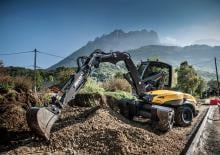 Gumikerekes kotrók Mecalac 12MTX