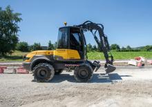 Gumikerekes kotrók Mecalac 12MTX