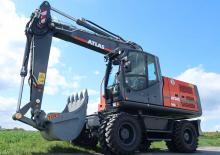 Gumikerekes kotrók Atlas 190 W