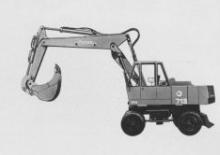 Gumikerekes kotrók Fuchs 713 M