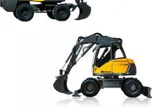 Gumikerekes kotrók Mecalac 714 MW e