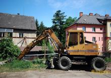 Gumikerekes kotrók Etec 812 EHS