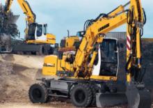 Gumikerekes kotrók Liebherr A 314 Litronic
