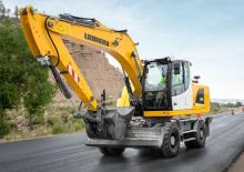 Gumikerekes kotrók Liebherr A 918 Litronic G6.0