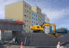 Gumikerekes kotrók Liebherr A 920 Litronic
