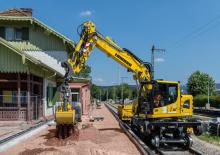 Gumikerekes kotrók Liebherr A 922 Rail Litronic G6.0
