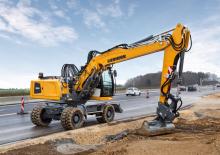 Gumikerekes kotrók Liebherr A 924 Litronic