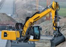 Gumikerekes kotrók Liebherr A 928 Litronic