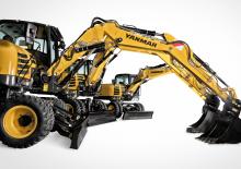 Gumikerekes kotrók Yanmar B 95 MB