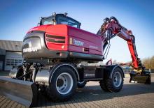 Gumikerekes kotrók Yanmar B110W 