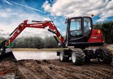 Gumikerekes kotrók Yanmar B75W Zirkular 