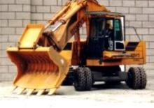 Gumikerekes kotrók BRØYT D 600 W