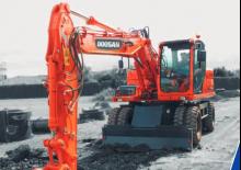 Gumikerekes kotrók Doosan DX 160 W