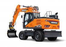 Gumikerekes kotrók Doosan DX170W-7