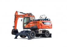 Gumikerekes kotrók Doosan DX210WE-5