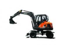 Gumikerekes kotrók Doosan DX55WE