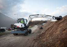 Gumikerekes kotrók Bobcat E57W