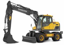 Gumikerekes kotrók Volvo EW140D