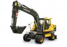 Gumikerekes kotrók Volvo EW145B Prime