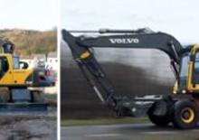 Gumikerekes kotrók Volvo EW160B