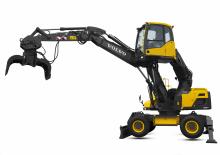 Gumikerekes kotrók Volvo EW160D