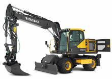 Gumikerekes kotrók Volvo EW160E