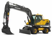 Gumikerekes kotrók Volvo EW180D