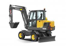 Gumikerekes kotrók Volvo EW60C