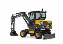 Gumikerekes kotrók Volvo EW60E 