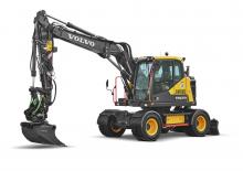 Gumikerekes kotrók Volvo EWR130E