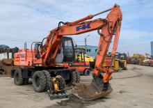Gumikerekes kotrók Fiat Kobelco EX 125 WT